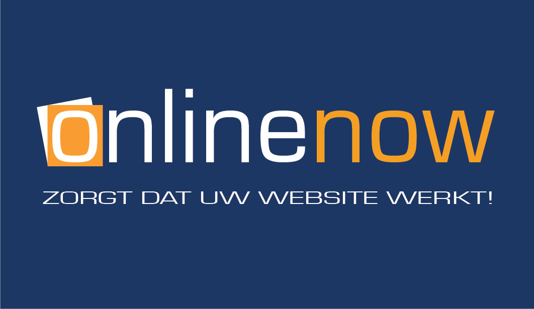 OnlineNow sponsort nieuwe website